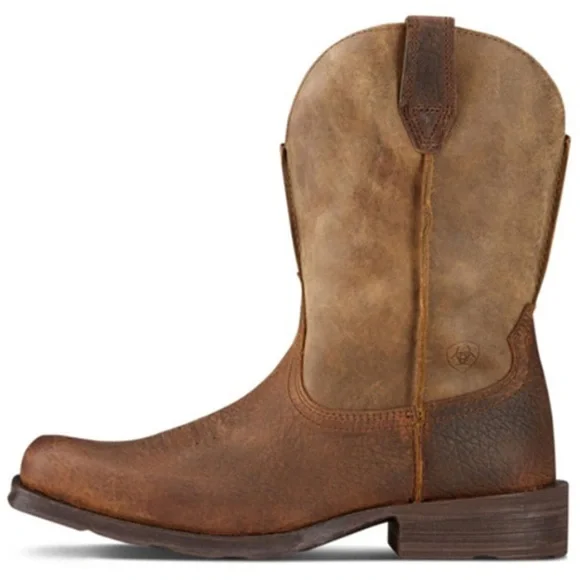 Ariat Brown Cowboy Western Boots with Square Toe
11EE - Picture 2 of 15